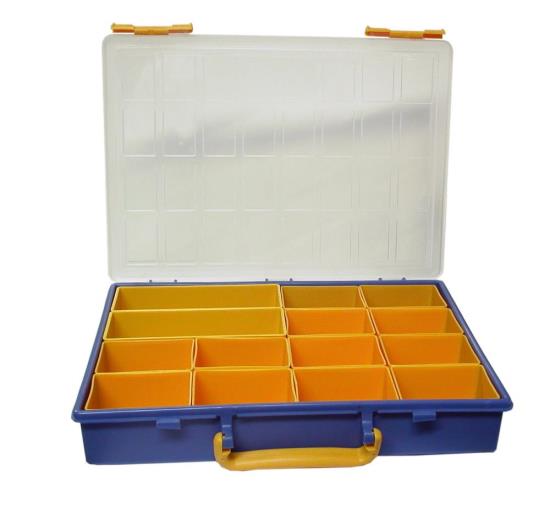 Picture of Plastic Container,Tray 14 Compartments 340mm x 250mm