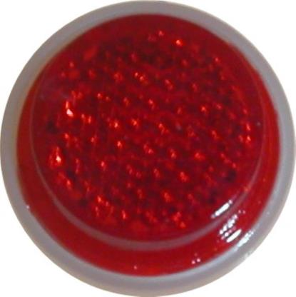 Picture of Reflector Red Round 10 x Stick-on O.D 20mm (Per 10)