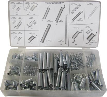 Picture of Universal Light Weight Springs 200pc Assortment