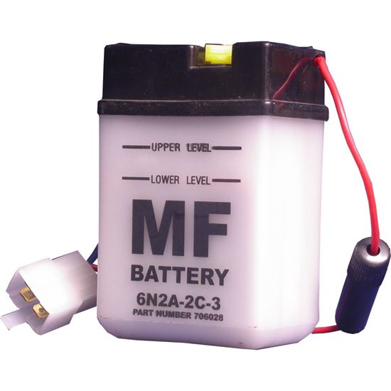 Picture of Battery (Conventional) for 1977 Honda ST 70 K3