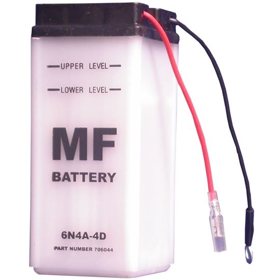 Picture of Battery (Conventional) for 1974 Yamaha RD 50 M (Spoke Wheel)