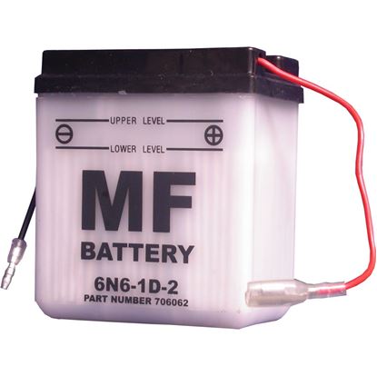 Picture of Battery (Conventional) for 1976 Kawasaki KE 125 A3