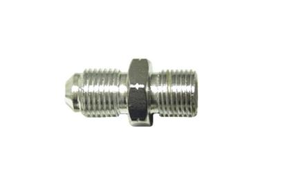Picture of Adaptor 10mm x 1.25mm Convex Chrome fits on to 1/8" Hose End (Per 5)