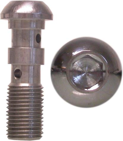 Picture of Banjo Bolt 10mm x 1.00mm Twin Stainless (Per 5)