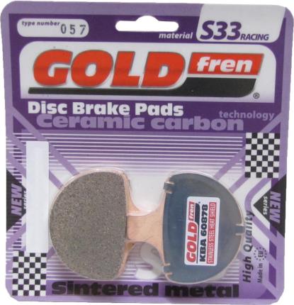 Picture of Goldfren 057-S33, VD919, FA94, FDB352/R, SBS579 Disc Pads (Pair)