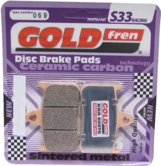 Picture of Goldfren 069-S33, VD154, FA187, FA144, FDB858 Disc Pads (Pair)