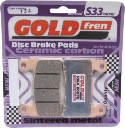 Picture of Goldfren 134-S33, VD166, FA265, FA296, FDB2079, SBS734 Disc Pads (Pair)