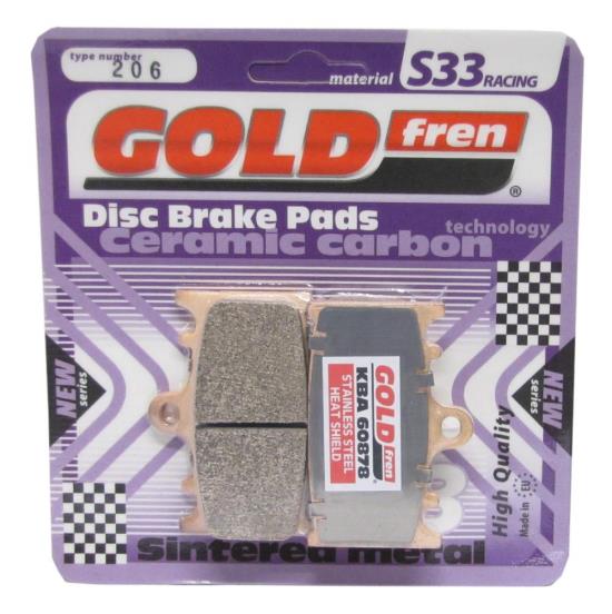 Picture of Goldfren 206-S33, FA366, SBS789, FDB2163 Disc Pads (Pair)