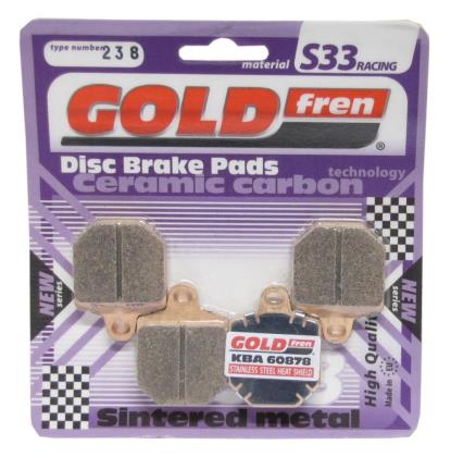 Picture of Goldfren 238-S33, FA433 Magura 4 Piston Radial Caliper Disc Pads (Pair)