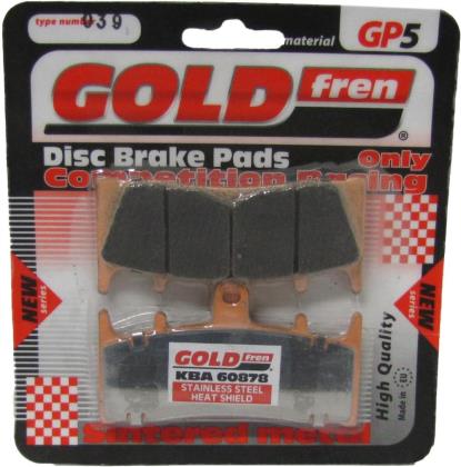 Picture of Goldfren GP5-039, VD349, FA188, FDB873, SBS686 Disc Pads (Pair)
