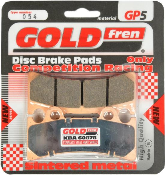 Picture of Goldfren GP5-054, VD258, FA190, FDB864, SBS683 Disc Pads (Pair)