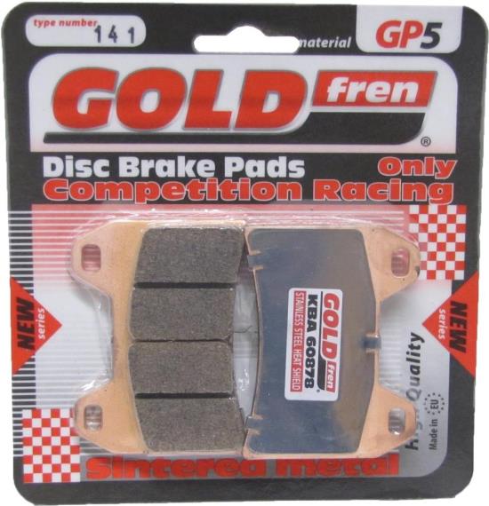 Picture of Goldfren GP5-141, VD262, FA244, FBD2042, SBS706, SBS727 Disc Pads (Pair)