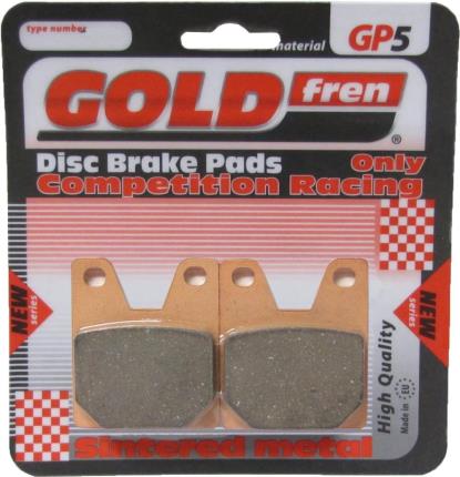 Picture of Goldfren GP5-169, FA267, SBS733 Disc Pads (Pair)