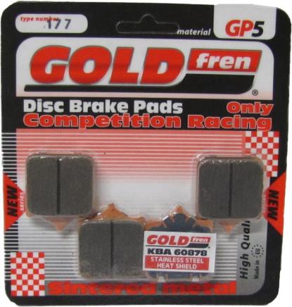 Picture of Goldfren GP5-177, FA322 Disc Pads (Pair)