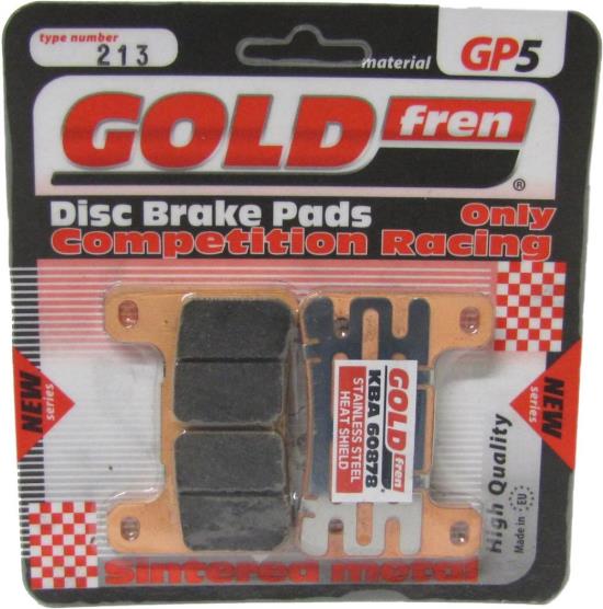 Picture of Goldfren GP5-213, FA379, Suzuki GSXR600, 750, 1000 2004-2005 Disc Pads (Pair)