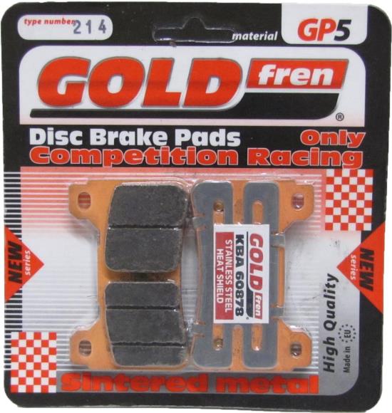 Picture of Goldfren GP5-214, FA390 Disc Pads (Pair)