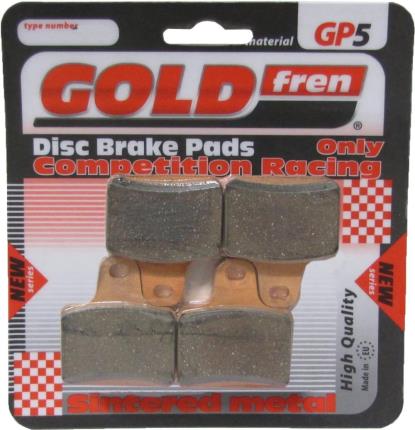 Picture of Goldfren GP5-239, FA435 Brembo 4 Pad Radial Monoblock Disc Pads (Pair)