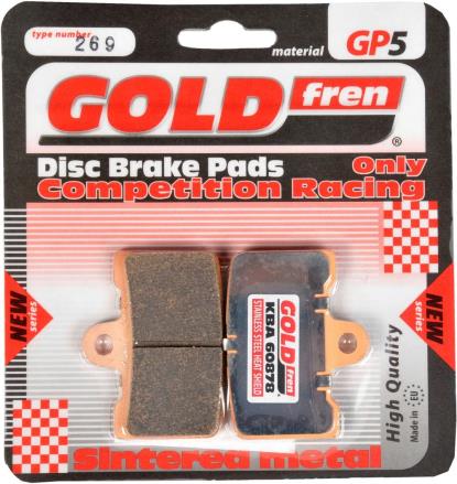 Picture of Goldfren GP5-269, FA454/4 Disc Pads (Pair)