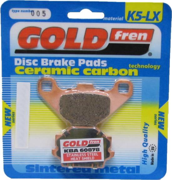 Picture of Goldfren K5-LX005, VD325, FA67, FDB314, SBS586, SBS546 Disc Pads (Pair)