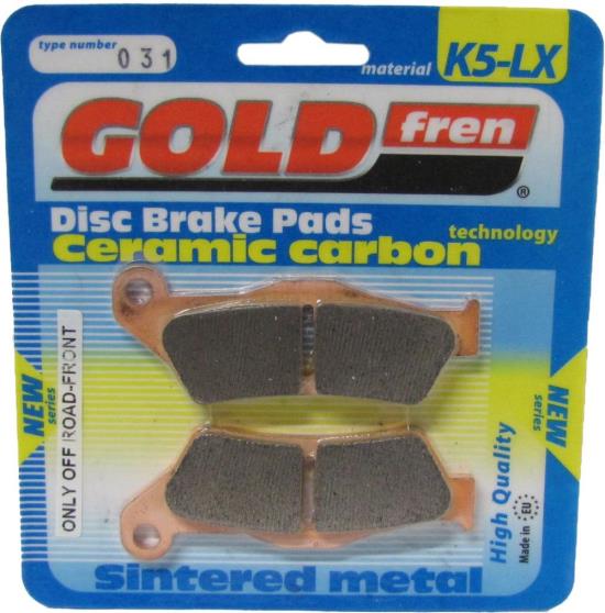 Picture of Goldfren K5-LX031, VD947, FA181, FA245, FA363, FDB2016, SBS671 Disc Pads (Pair)