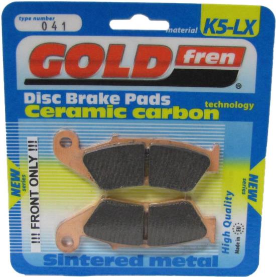 Picture of Goldfren K5-LX041, VD161, FA185, FA389, FDB892, SBS694 Disc Pads (Pair)