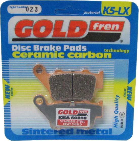 Picture of Goldfren K5-LX023, VD953, FA208, FA213, FDB2019 Disc Pads (Pair)