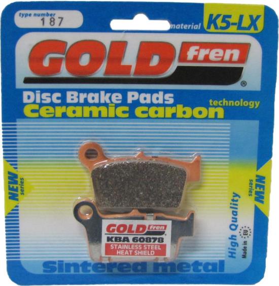 Picture of Goldfren K5-LX187, FA367 Disc Pads (Pair)