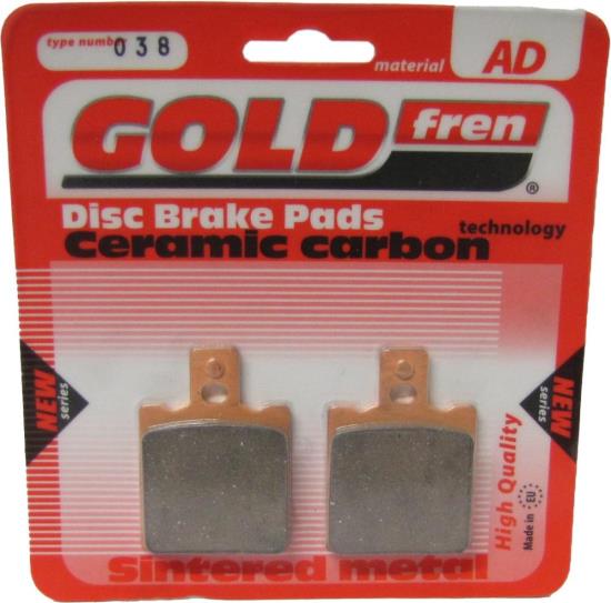 Picture of Brake Disc Pads Front L/H Goldfren for 1978 Moto Guzzi V 35