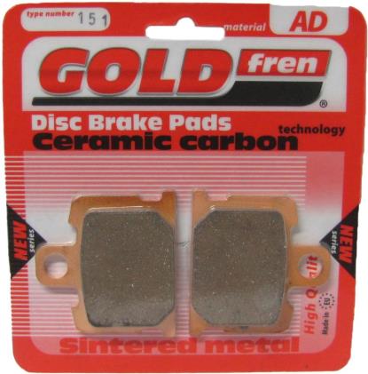 Picture of Goldfren AD151, VD228, FA70, FDB227, SBS547 Disc Pads (Pair)