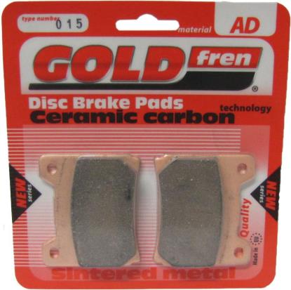 Picture of Goldfren AD015, VD326, FA88, FDB337/R, SBS555 Disc Pads (Pair)