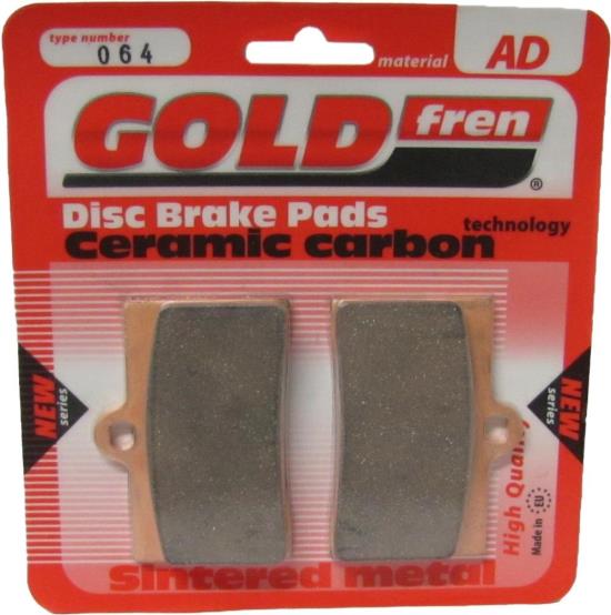 Picture of Goldfren AD064, VD945, FA95, FDB408, SBS566 Disc Pads (Pair)