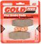 Picture of Brake Disc Pads Front L/H Goldfren for 2003 Aprilia Atlantic 500