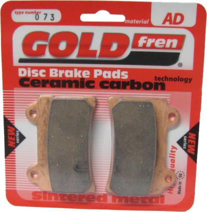 Picture of Brake Disc Pads Front R/H Goldfren for 1998 Yamaha XVZ 1300 A Royal Star (4YP2) (Europe Model)