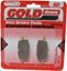 Picture of Brake Disc Pads Front R/H Goldfren for 1991 MBK CR 50 Z Target