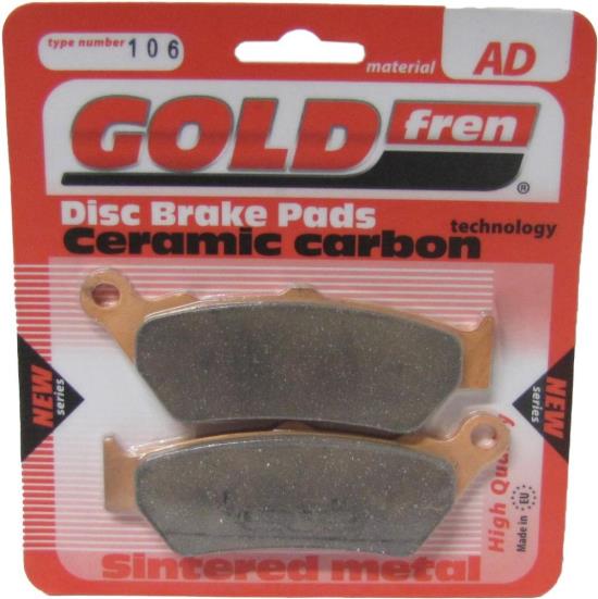 Picture of Brake Disc Pads Front R/H Goldfren for 1998 Honda NX 650 W Dominator