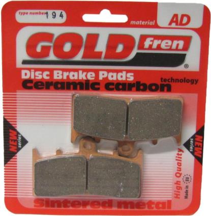 Picture of Goldfren AD194, FA294, SBS743, VD9020 Disc Pads (Pair)