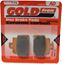 Picture of Brake Disc Pads Rear R/H Goldfren for 2000 Aprilia Leonardo 150