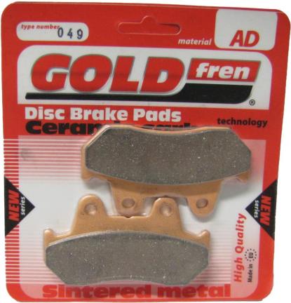 Picture of Brake Disc Pads Front L/H Goldfren for 1981 Honda CB 900 F2B (D.O.H.C.)