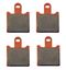 Picture of Brake Disc Pads Front L/H Goldfren for 2009 Kawasaki GTR 1400 (ZG1400A9F)