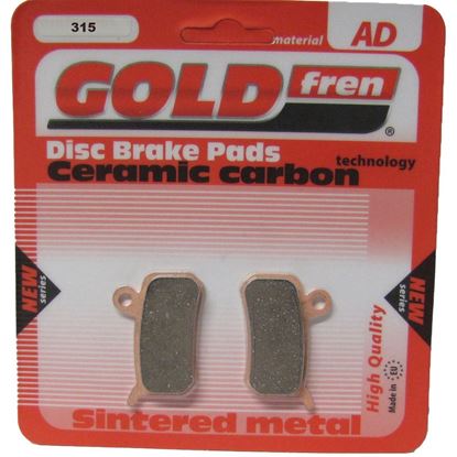 Picture of Goldfren AD190ZA(More pad material than 320315) Disc Pads (Pair)
