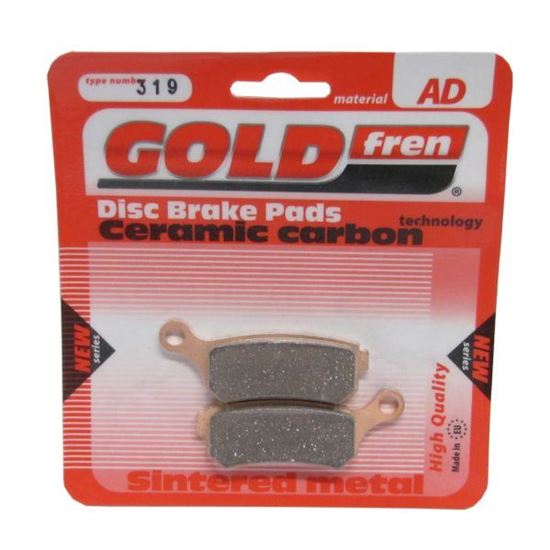 Picture of Goldfren AD319 as fitted to Cobra CX65 Front 2013- Disc Pads (Pair)