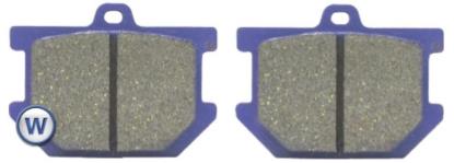 Picture of Brake Disc Pads Front R/H Kyoto for 1982 Yamaha SR 400 (Front Disc & Rear Drum) (2H6)