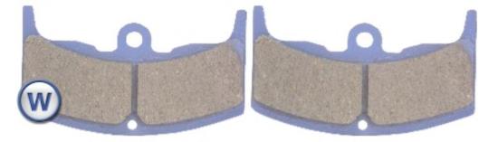 Picture of Kyoto VD129/2, FA80, FDB310, SBS552/571 Disc Pads (Pair)