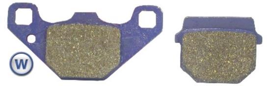 Picture of Brake Disc Pads Rear R/H Kyoto for 2010 Adly NB 125 Noble