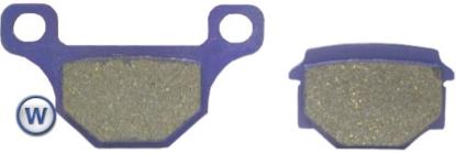 Picture of Brake Disc Pads Rear R/H Kyoto for 2009 Motorhispania Duna 125 Sports City Supermotard