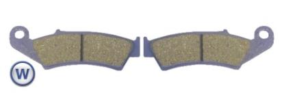 Picture of Brake Disc Pads Rear R/H Kyoto for 1996 Honda RVF 400 RT (NC35)