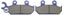 Picture of Kyoto VD252, FA172, FDB737, SBS650 Disc Pads (Pair)