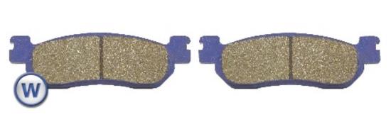 Picture of Brake Disc Pads Rear R/H Kyoto for 2009 MBK VP 125 Cityliner