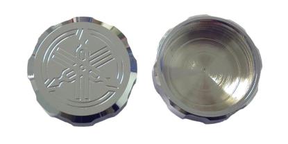 Picture of Master Cylinder Cap Chrome Aluminium screw-on Yamaha logo