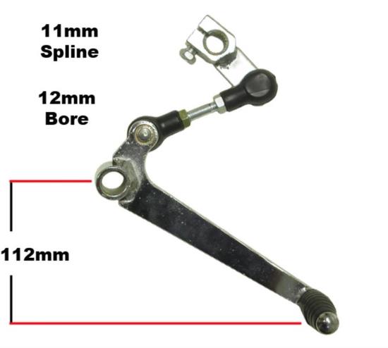 Picture of Gear Change Lever Pedal Suzuki GS125 With Gear Linkage